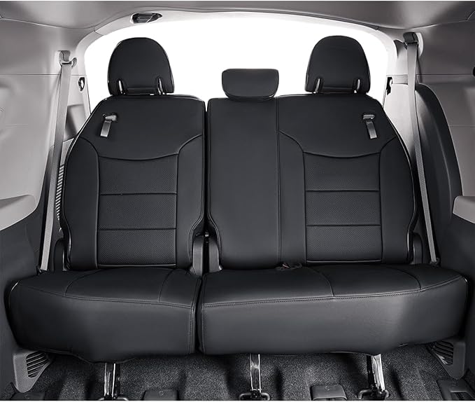 EKR Sienna Seat Covers for 2021 2022 2023 2024 2025 Toyota Sienna LE, 8 Seats - Image 5