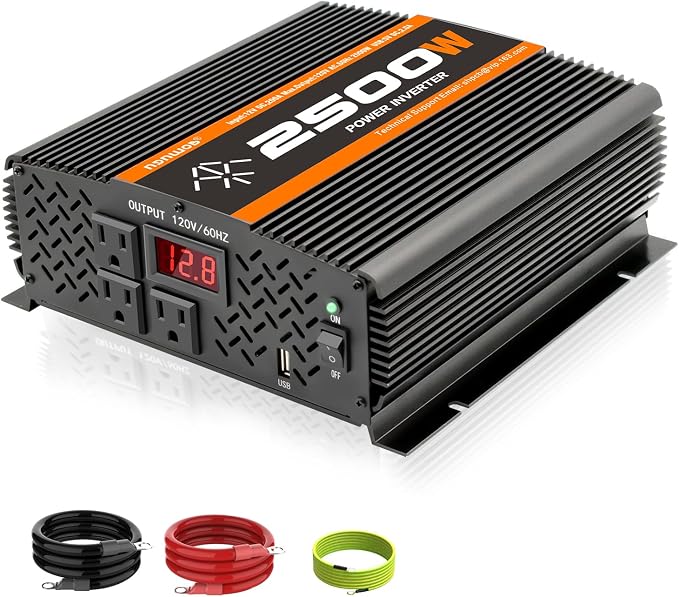 2500 Watt car Power Inverter 12V to 110V /120V, 2000+ watt invertor by TVNIKDPOWERINVERTER