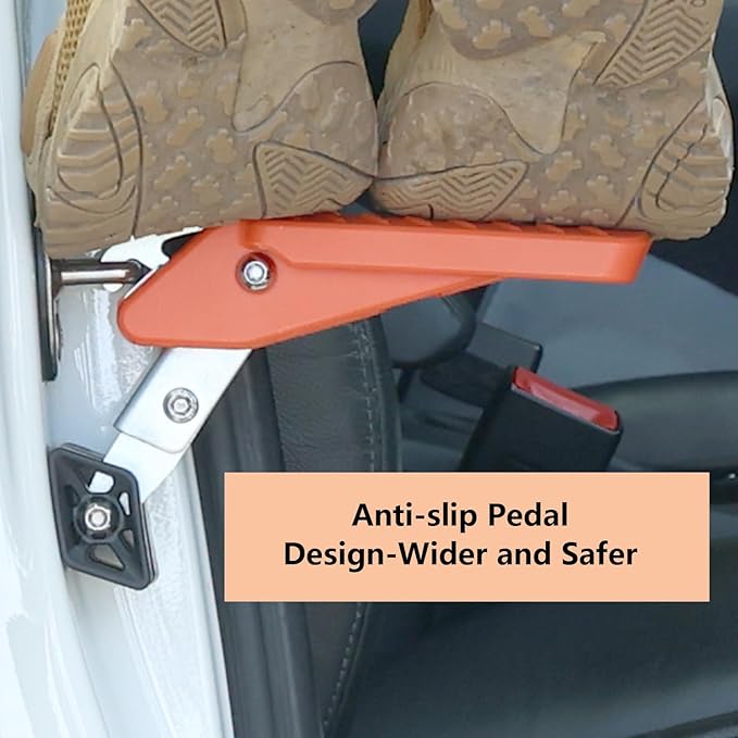 COWVIE Foldable Car Door Step Stand Pedal - Image 6