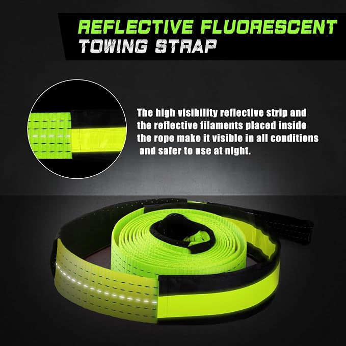 MAIKEHIGH Tow Strap Heavy Duty - Image 2