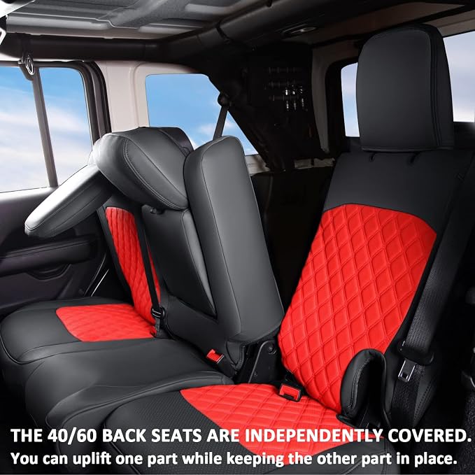 GIANT PANDA Fit Full Set Car Seat Covers - Image 6