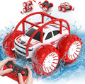 MaxTronic Amphibious Remote Control Car, Rechargeable RC Cars Toy 360° Flips by MaxTronic