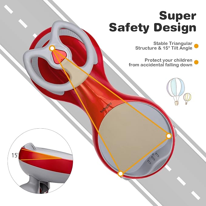 HONEY JOY Wiggle Car, 2 in 1 Swing Car - Image 2