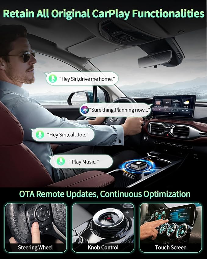 Wireless CarPlay & Android Auto Adapter 1-Inch - Image 6