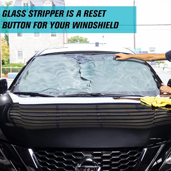 Invisible Glass 91411 Glass Stripper – Hard Water Spot Remover – Strips Coatings - Image 8