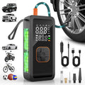 Tire Inflator Portable Air Compressor, 5X Faster Portable Air Pump by XIAOLANG