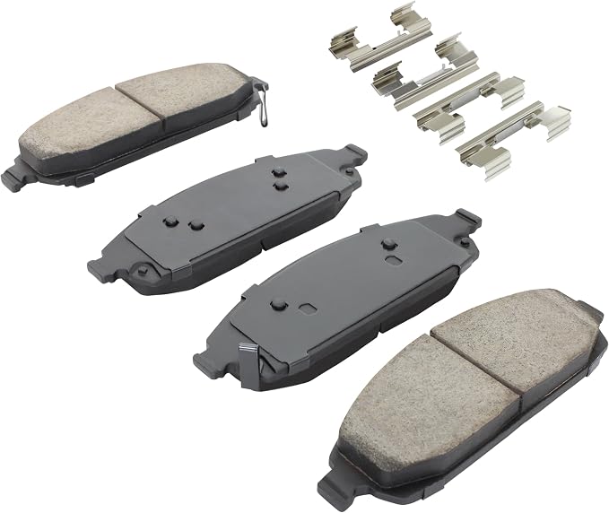 Premium Ceramic Front Brake Pads Compatible - Image 2