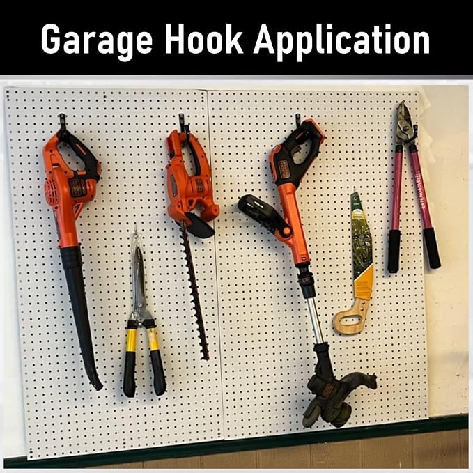 Garage Storage Hooks 3.5Inch Heavy Duty Wall Mounted Garage Utility Hooks 12 - Image 5