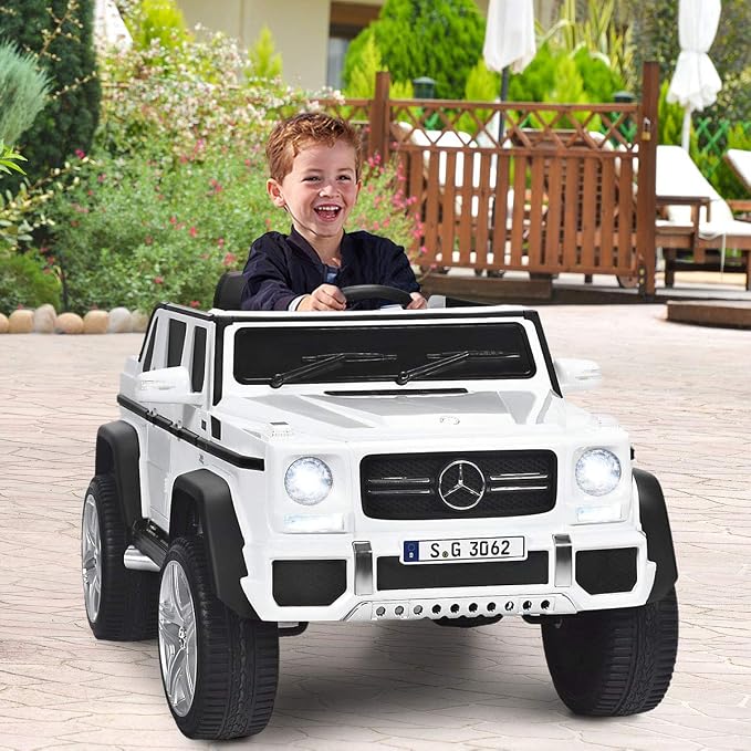 Costzon Ride on Car, Licensed Mercedes-Benz Maybach, 12V Battery Powered - Image 9