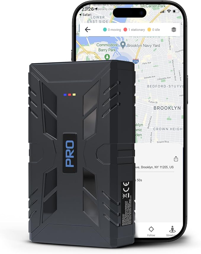 REWIRE SECURITY 104-Pro 4G Magnetic GPS Tracker by REWIRESECURITY