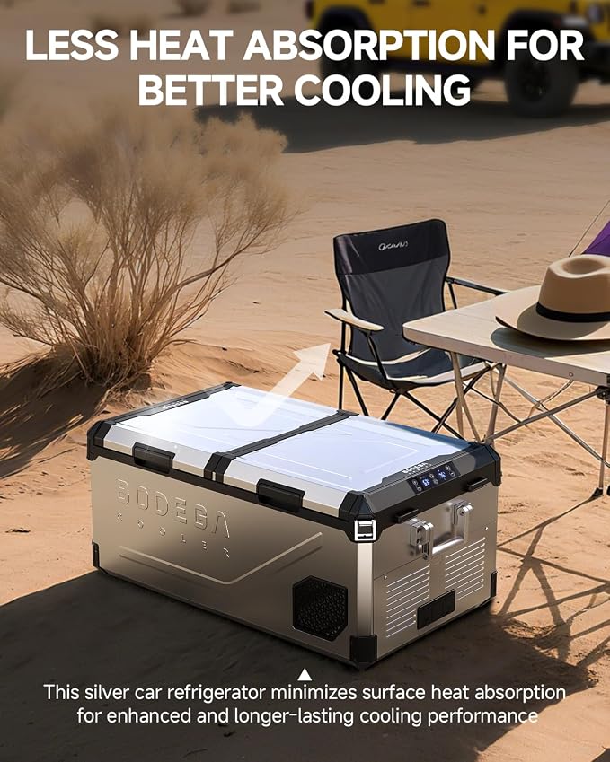 BODEGACOOLER 12 Volt Car Refrigerator, 79 Quart Portable Freezer Car Fridge - Image 6