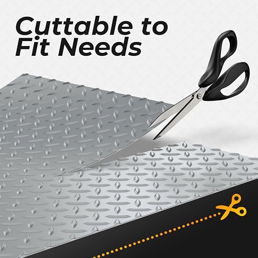7.8 x 18 FT Garage Floor Mats for Under Car, 2.8mm Thickened Rubber Garage - Image 4