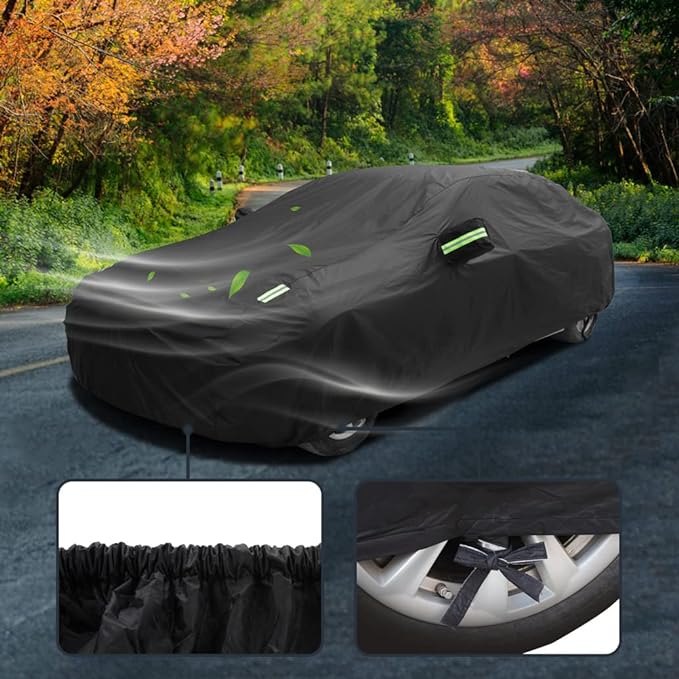 Waterproof All Weather Car Cover Compatible - Image 5