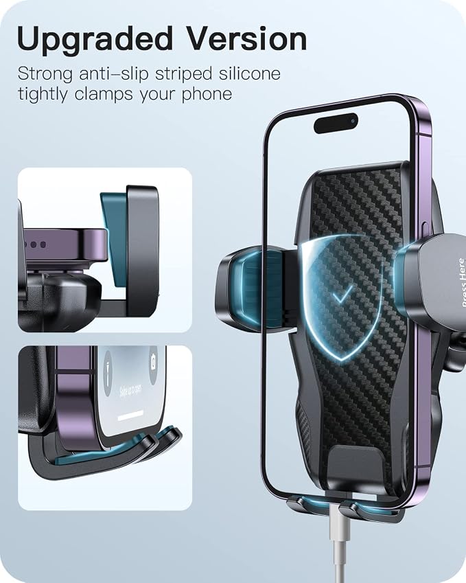 APPS2Car Car Phone Holder Mount Gooseneck Dashboard Windshield Suction Cup - Image 2