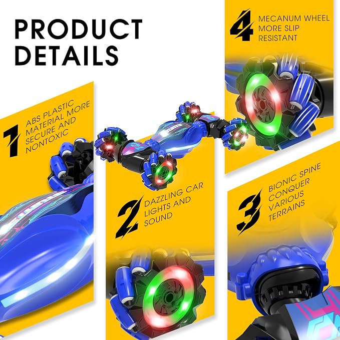Gesture RC Car - Gesture Sensing RC Stunt Car Toys - Image 3