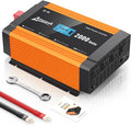 Ampeak 2000W Power Inverter 6.2A Dual USB Ports 3AC Outlets Stable Voltage by Ampeak