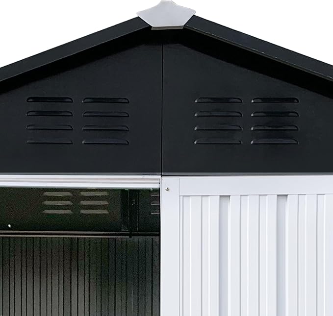 4x6 FT Outdoor Metal Storage Sheds - Image 5