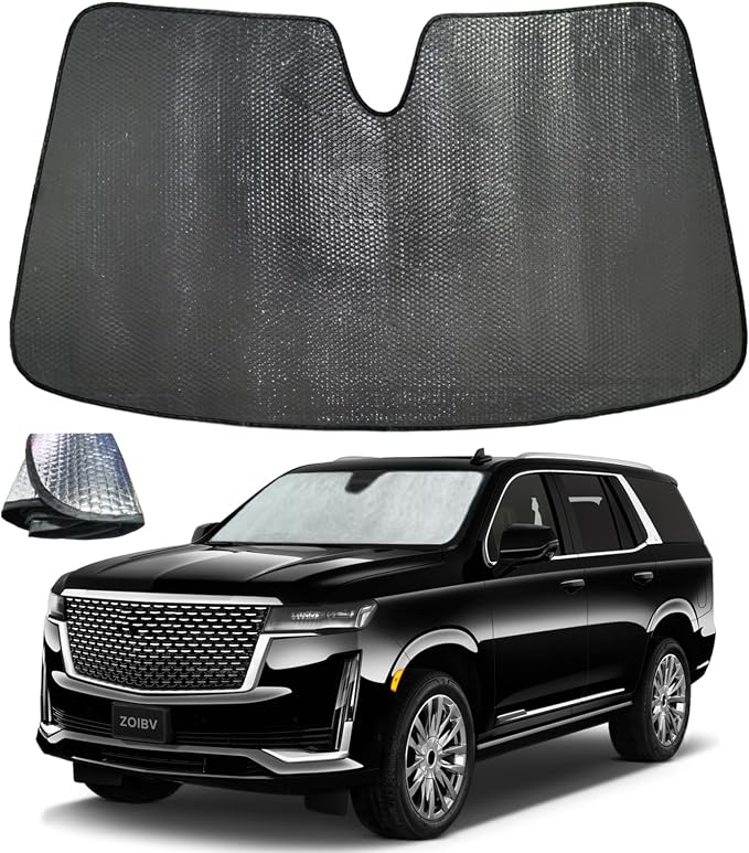 Windshield Sun Shade for Cadillac Escalade 2021-2025 by ZOIBVCARSUNSHADE