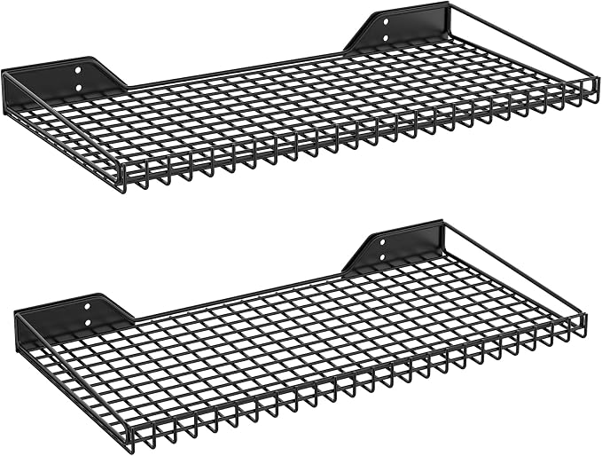 TORACK 2 Pack Wall Mounted Storage Shelves, 23.5" x 12" Wall Shelf - Image 8