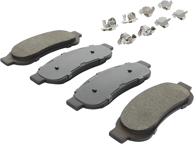 Premium Semi-Metallic Rear Brake Pads Compatible - Image 2