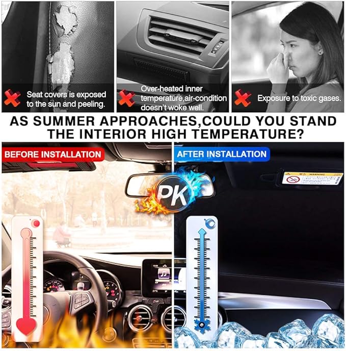 KUST Custom Fit Windshield Sun Shade - Image 3