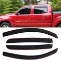 4pcs Original In Channel Style Rain Guards Durable Side Window Wind Deflectors by Deebior