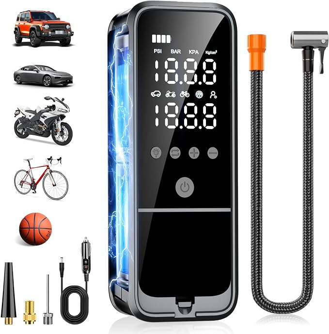 Tire Air Pump for Car by KZKB