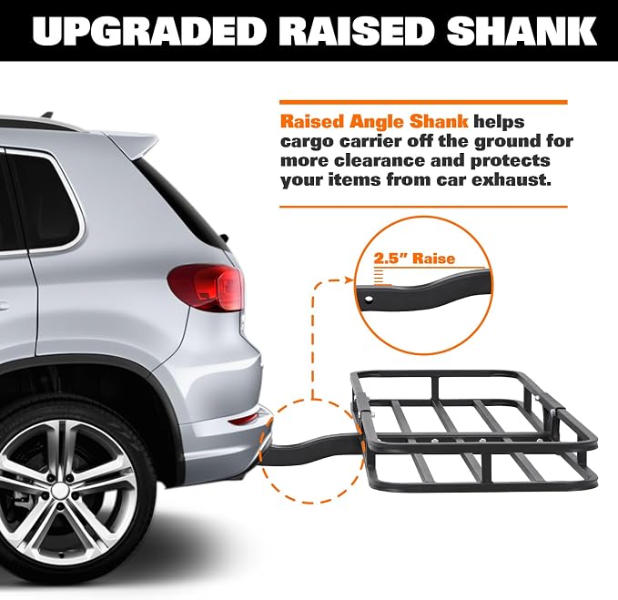 WEIZE Hitch Cargo Carrier for SUV, Truck - Image 2
