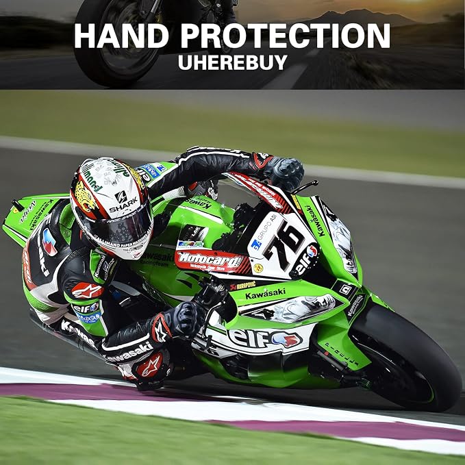 Motorcycle Gloves Touch Screen Full Finger Riding Gloves Knuckle Protection - Image 4
