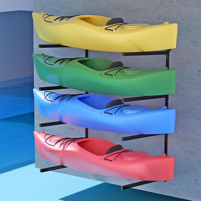 Wall Mounted Kayak Storage Rack, Kayak Racks - Image 7