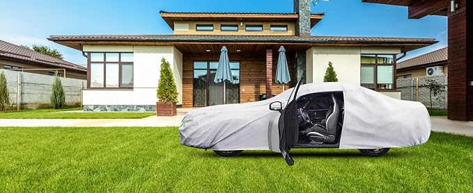 Car Cover Custom Fit for Ford Mustang 1994-2025, Chevy Camaro 2010-2025 - Image 9