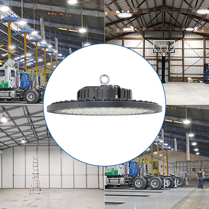 2 Pack UFO LED High Bay Light 150W, 21000 LM, 5000K - Image 7