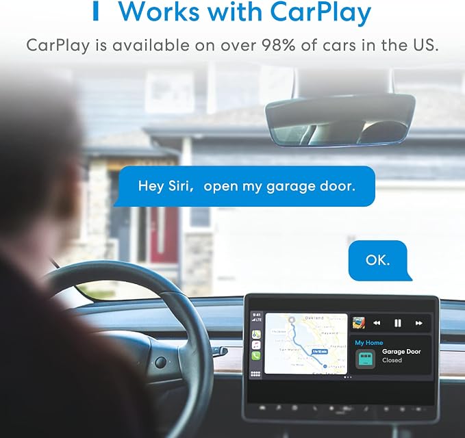 Smart Garage Door Opener Remote, Compatible - Image 2