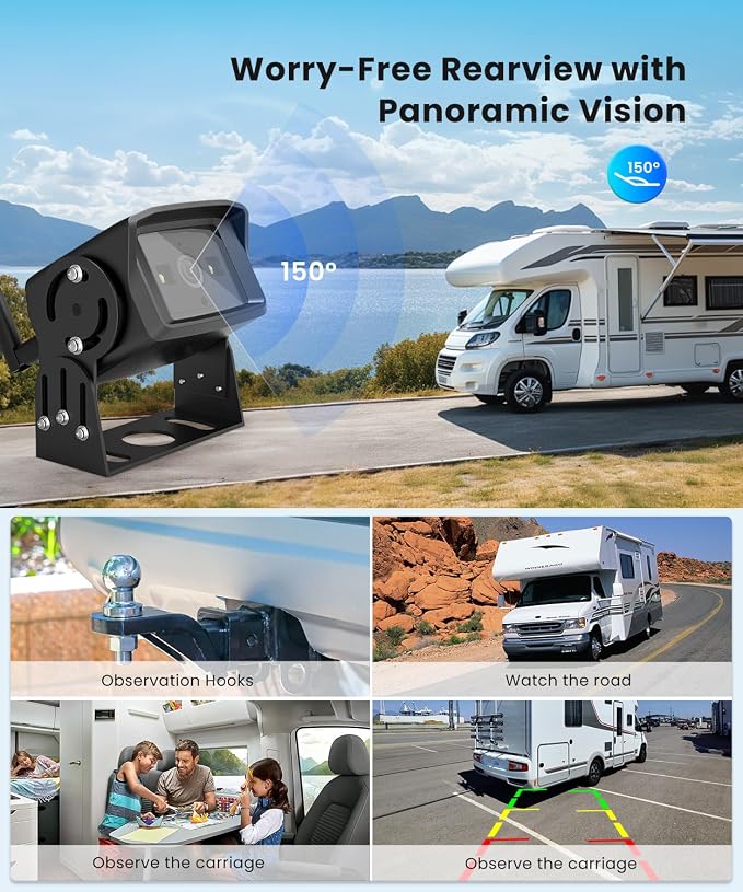 AUTO-VOX 7" HD Wireless Backup Camera - Image 7