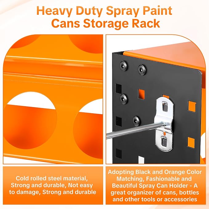 Heavy Duty Metal Spray Can Holder - Image 5