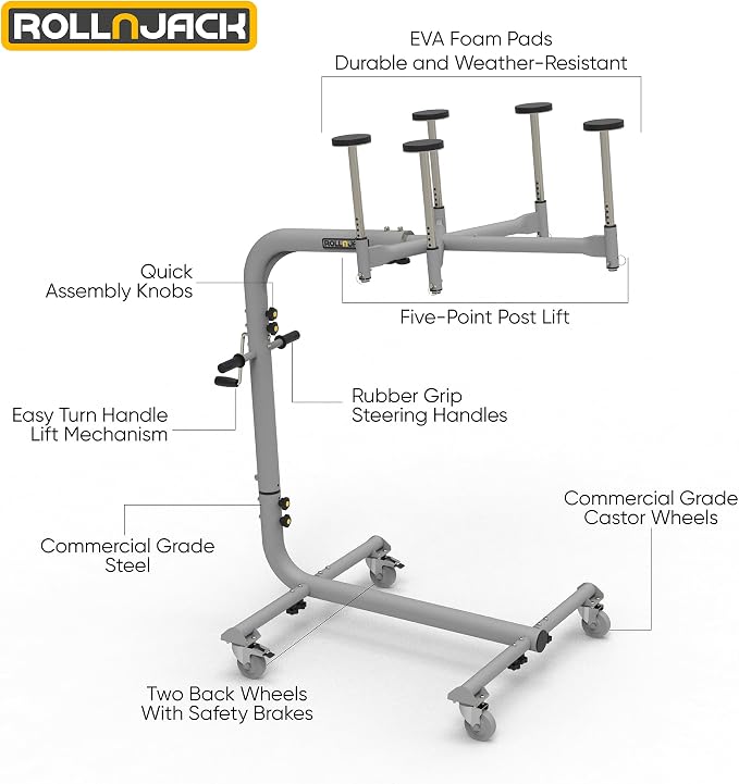 Hard Top Remover Lift for Jeep Wranglers: 2007-to-Present JK/JKU/JL/JLU + CJ - Image 4
