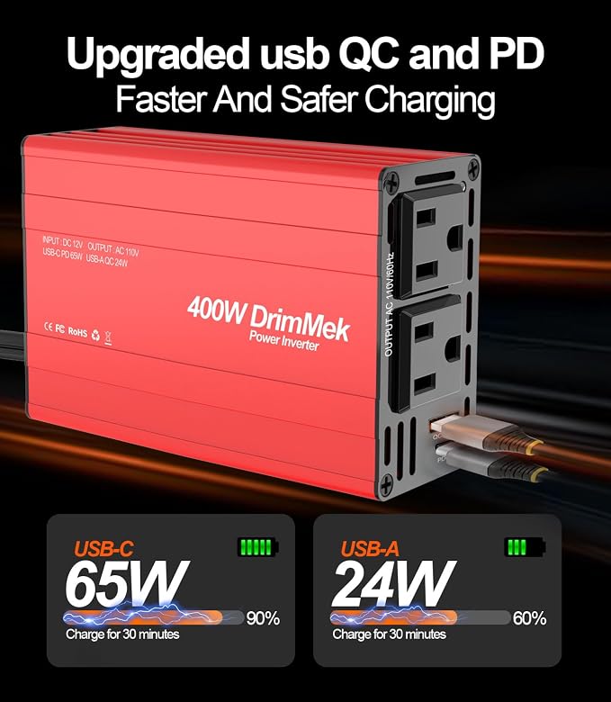400W Car Power Inverter - Image 4