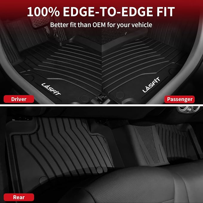 LASFIT Floor Mats for Mercedes Benz GLC 2023-2025, GLC300 / GLC350e / GLC43 - Image 4