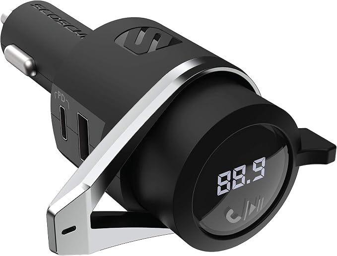 Scosche BTFMPD3SR-SP1 Universal Bluetooth Hands-Free Car Kit by Scosche