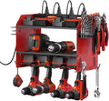Power Tool Storage Rack, Garage Wall Mount Tool Rack, 4 Drill Bit Holders by XLRPAT