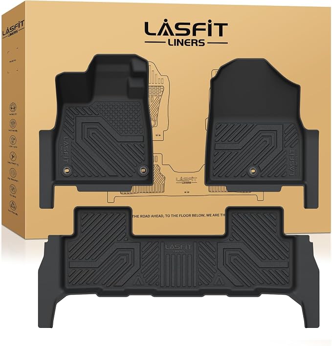 LASFIT Floor Mats for Honda Passport 2026, All Weather TPE Custom Fit Passport by LASFIT