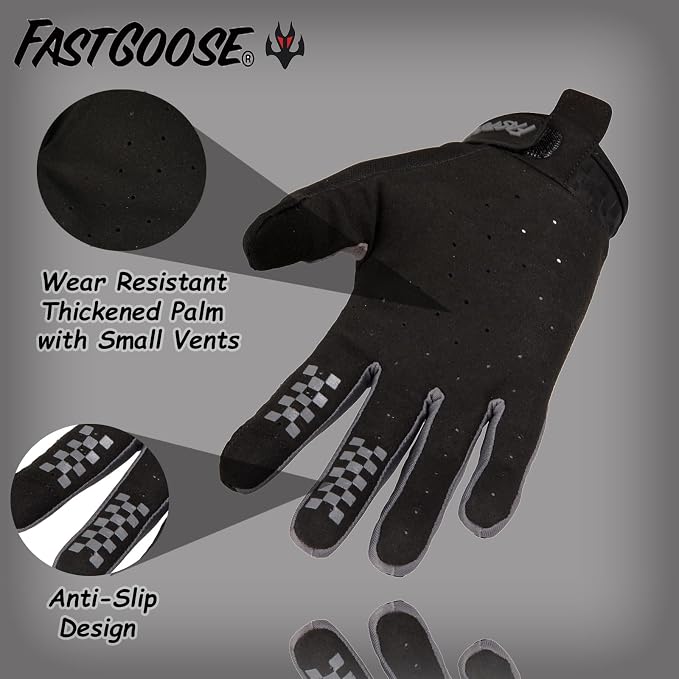 Dirt Bike Motorcycle Gloves - Image 3