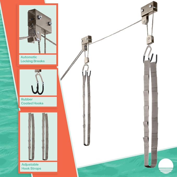 RAD Sportz Kayak Storage Hoist - Image 2