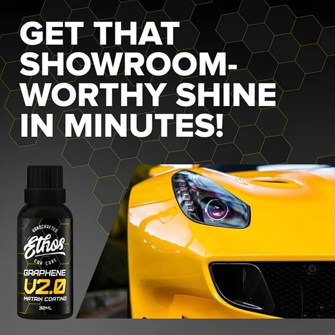 Ethos Handcrafted Car Care Graphene Matrix Coating - Image 5