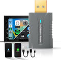 2in1 CarPlay Android Auto Wireless Adapter, Mini Car Play Cars Stick, Fast Auto by DYUZOOfficial