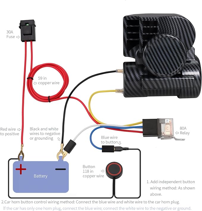 Train Horn Kit for Truck - Image 7