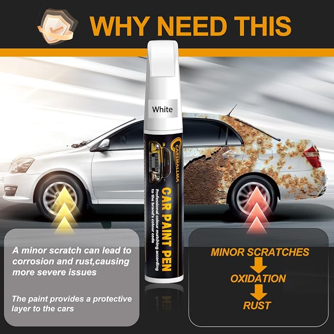 LY9C Ibis White Car Touch Up Paint - Image 3