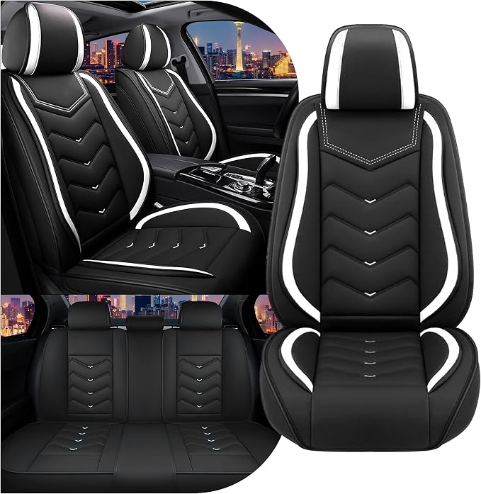 Car Seat Covers for Chrysler Pacifica 2004-2025, Stylish Sport Seat Cover by Unknown