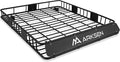 ARKSEN 64 x 50 x 6 Inch Universal Extra Wide 150LB Heavy Duty Roof Rack Cargo by ARKSEN