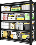 48" W Garage Shelving Heavy Duty，3000LBS Loads Adjustable Garage Storage Shelves by Rufokisa